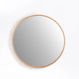SIRIUS 80cm ROUND MIRROR - OAK