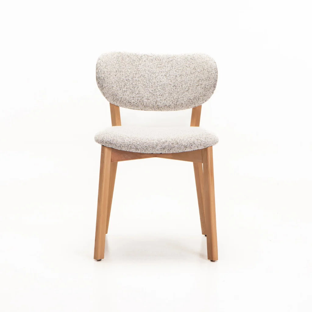 SOFIA WOODEN DINING CHAIR-NATURAL LEG