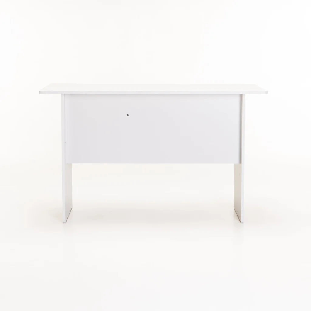 SOHO 120cm 2 DRAWER DESK - WHITE