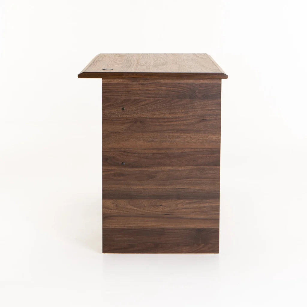 SOHO 120cm DELUXE 3 DRAWER DESK - WALNUT