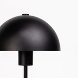 TABLE LAMP   BLACK METAL DOME
