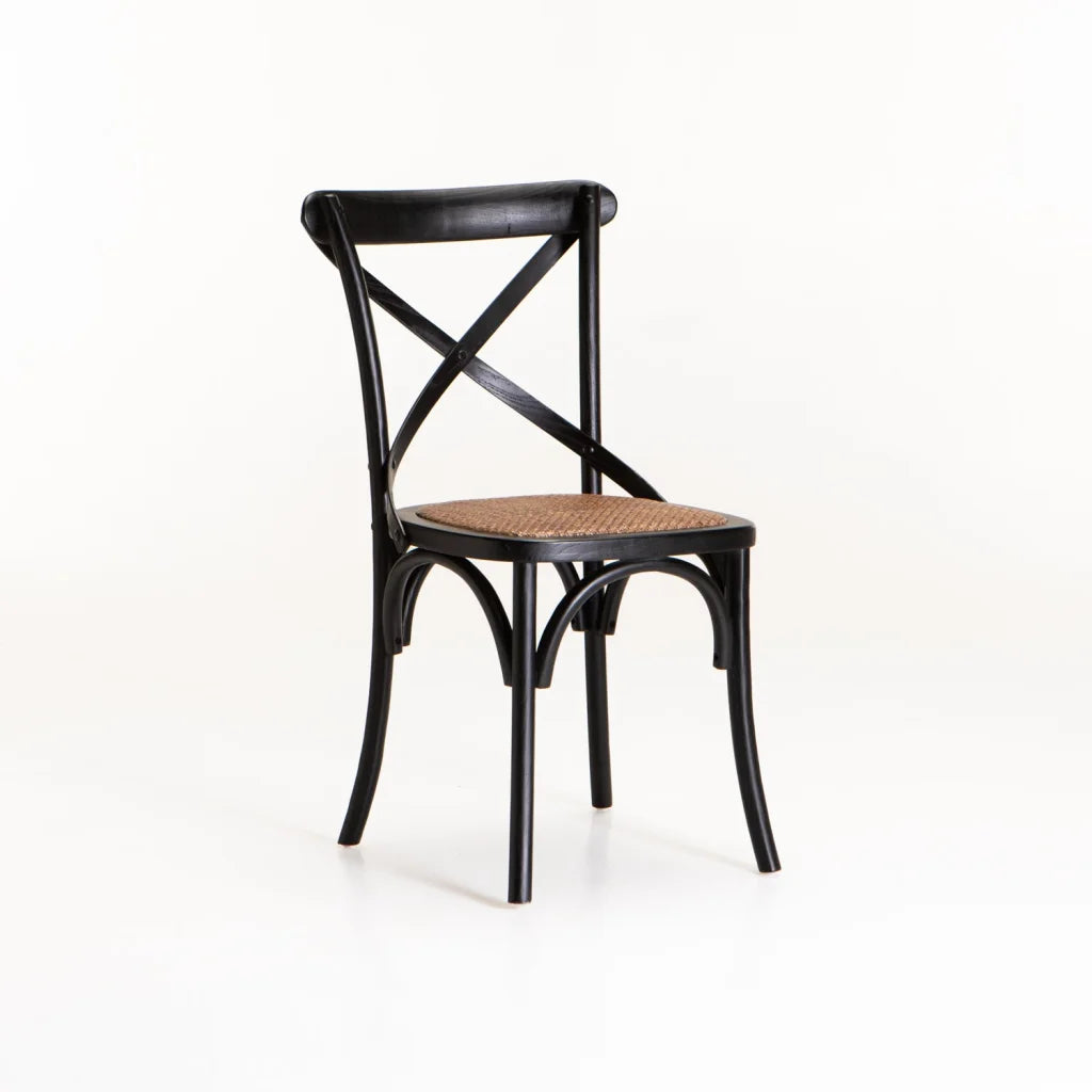 TANZA DINING CHAIR - BLACK
