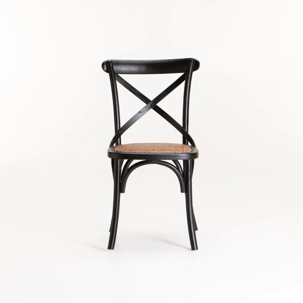 TANZA DINING CHAIR - BLACK