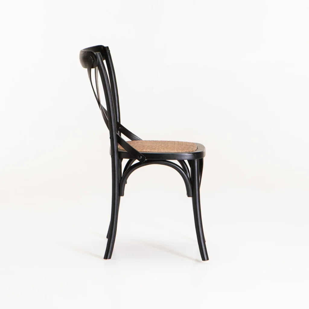 TANZA DINING CHAIR - BLACK