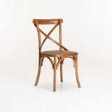 TANZA DINING CHAIR - BROWN