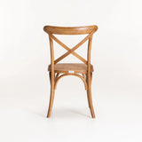 TANZA DINING CHAIR - BROWN