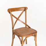 TANZA DINING CHAIR - BROWN