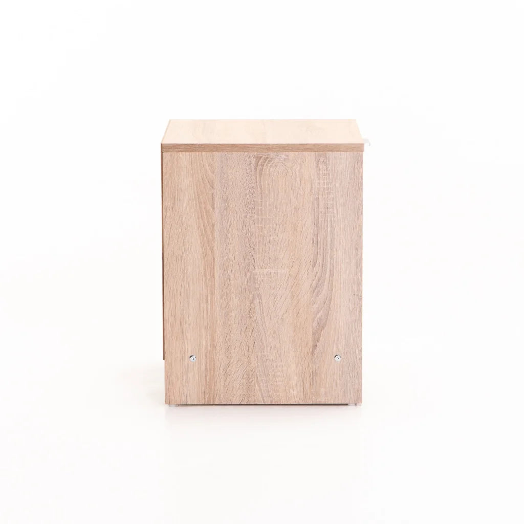 THETA 1 DRAWER PEDESTAL - LIGHT OAK