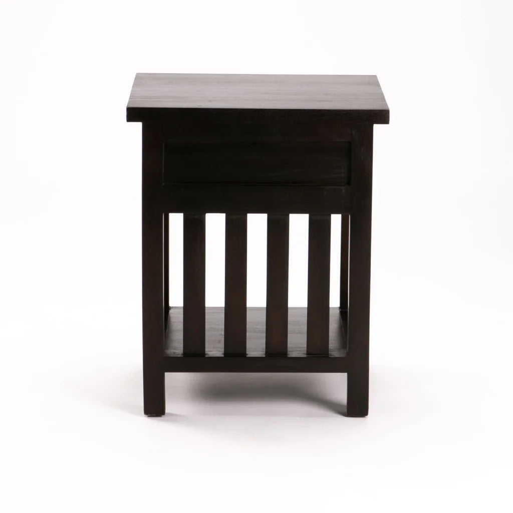 TIKKA 1 DRAWER PEDESTAL - MAHOGANY