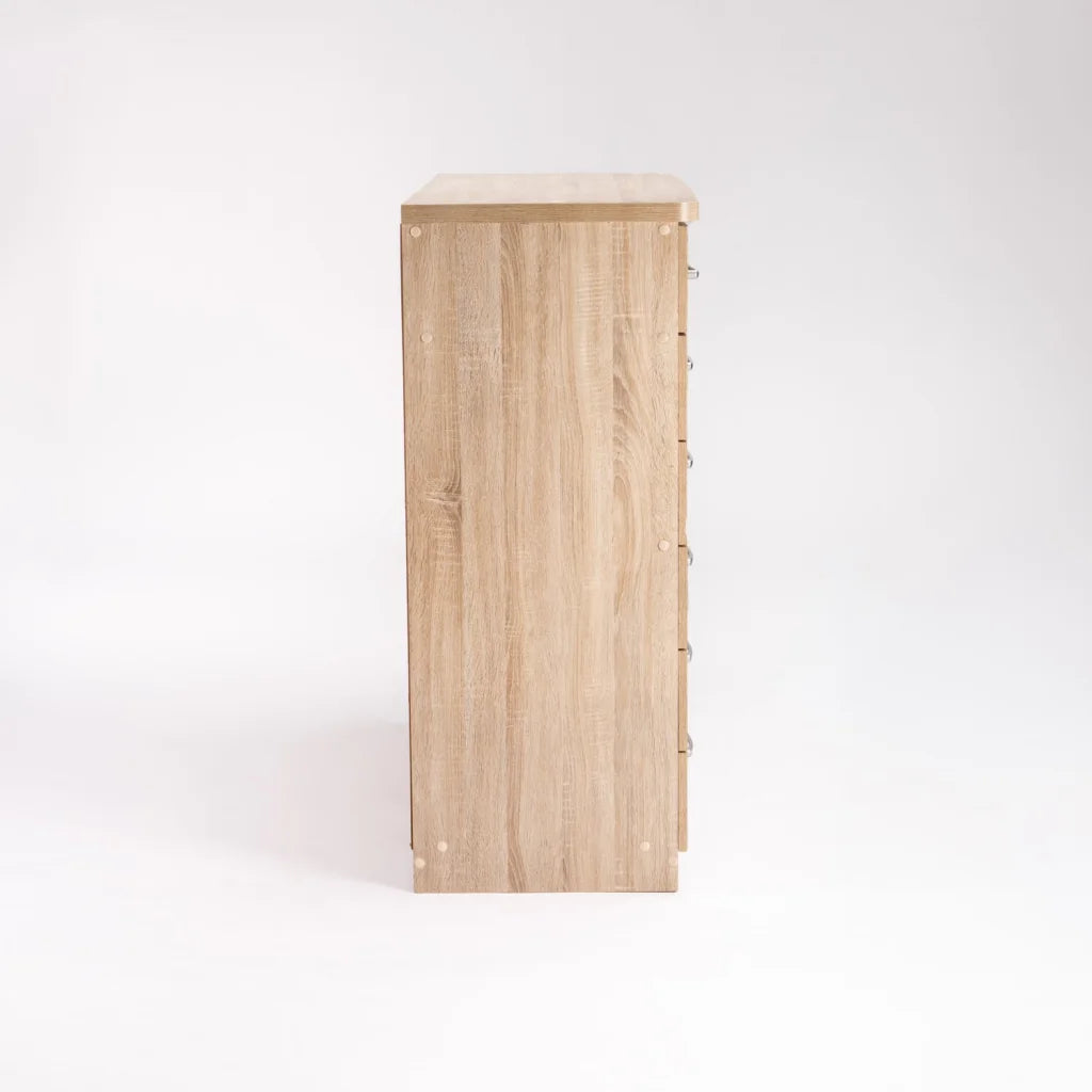 TITAN 7 DRAWER 1 DOOR CHEST - OAK