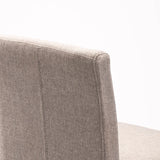 TOM FABRIC BARSTOOL - DARK GREY