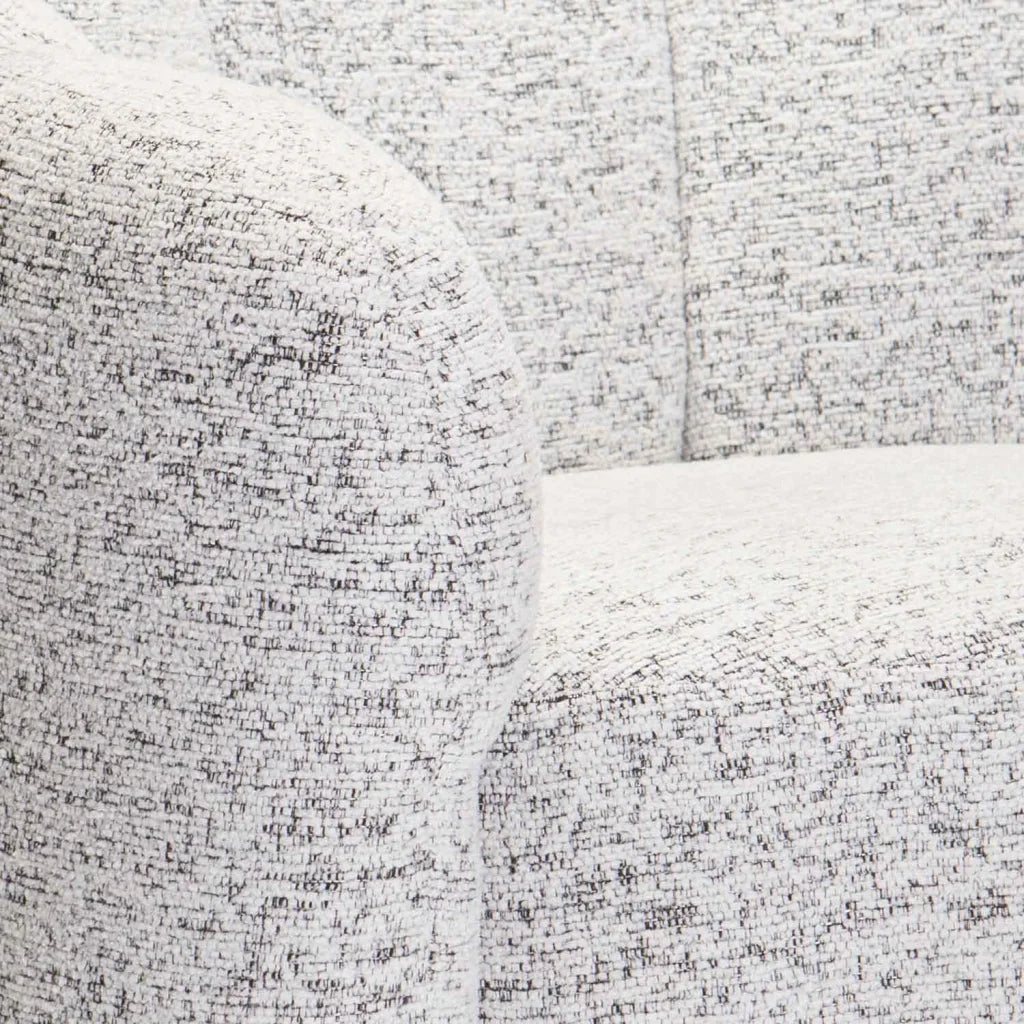 TULIP FABRIC CHAIR - GREY