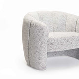 TULIP FABRIC CHAIR - GREY