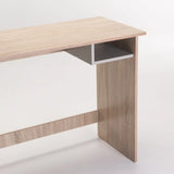UNO 90cm DESK - LIGHT OAK/LIGHT GREY
