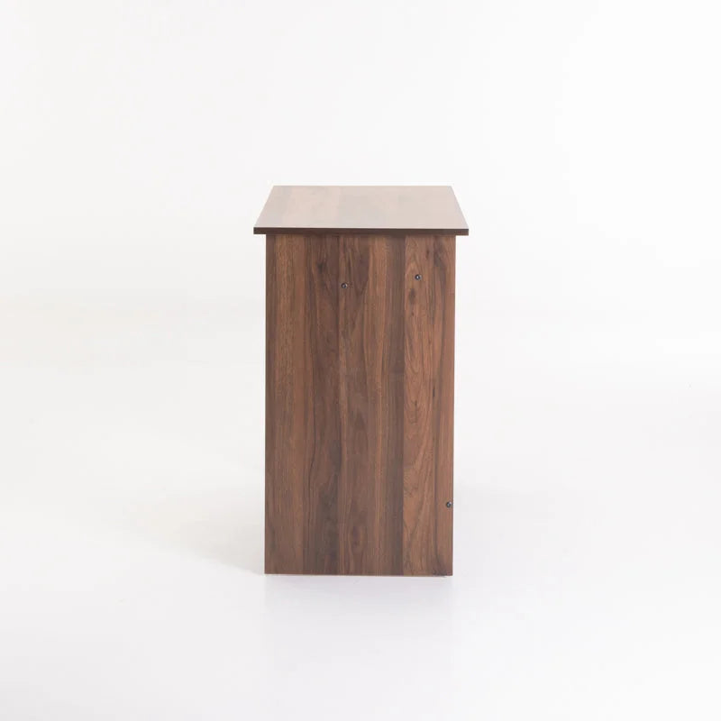UNO 90cm DESK - WALNUT/BLACK