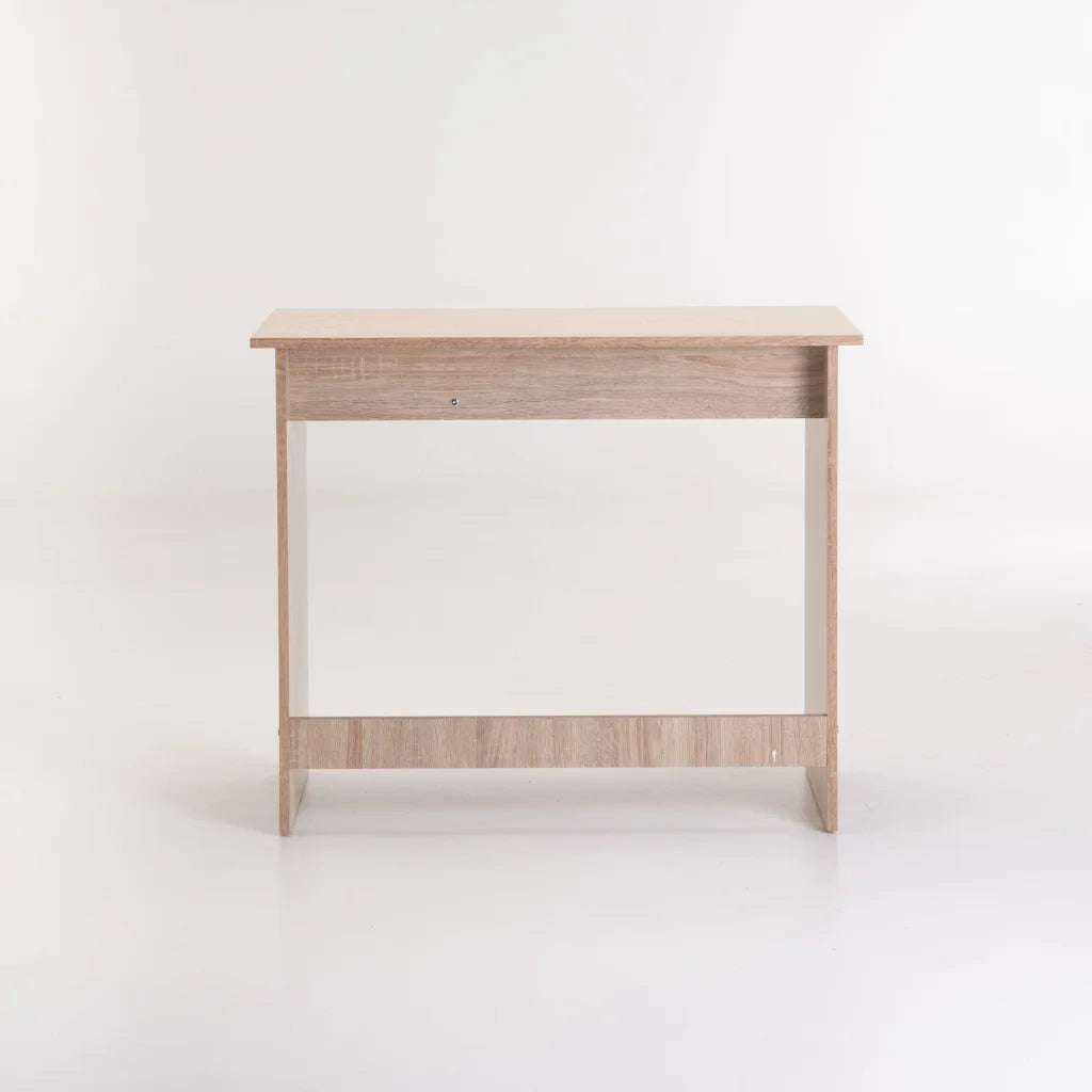 UNO 90cm DESK - LIGHT OAK/LIGHT GREY