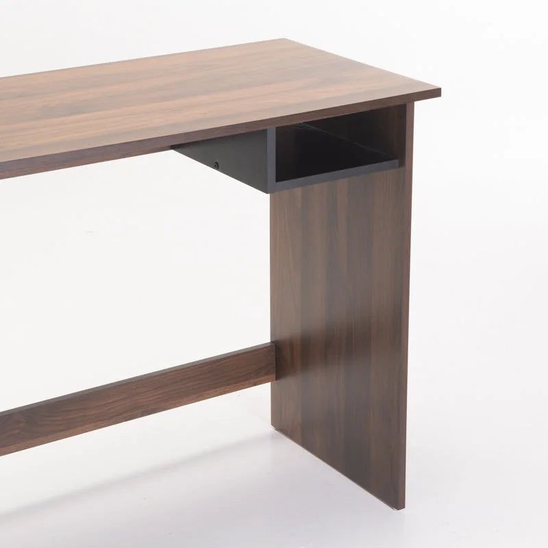 UNO 90cm DESK - WALNUT/BLACK