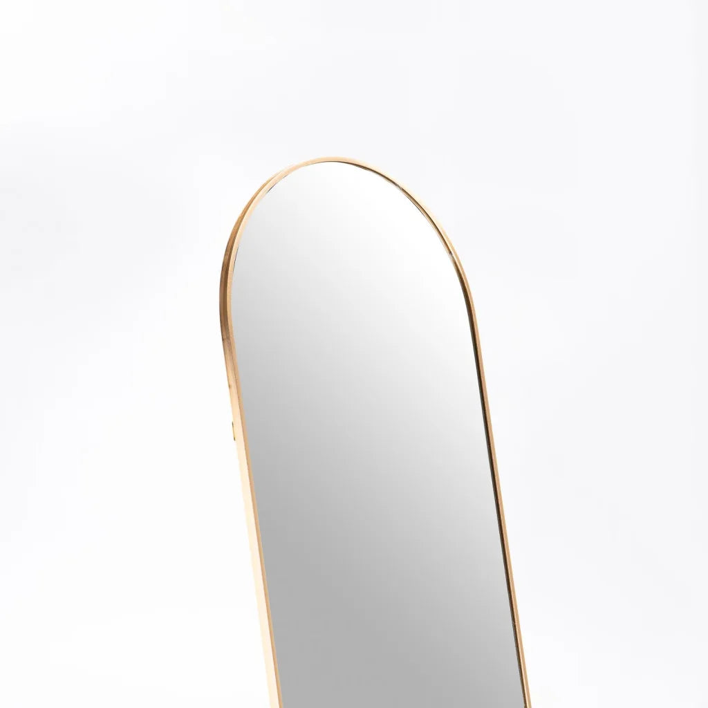 VEGA 160cm STANDING MIRROR - GOLD