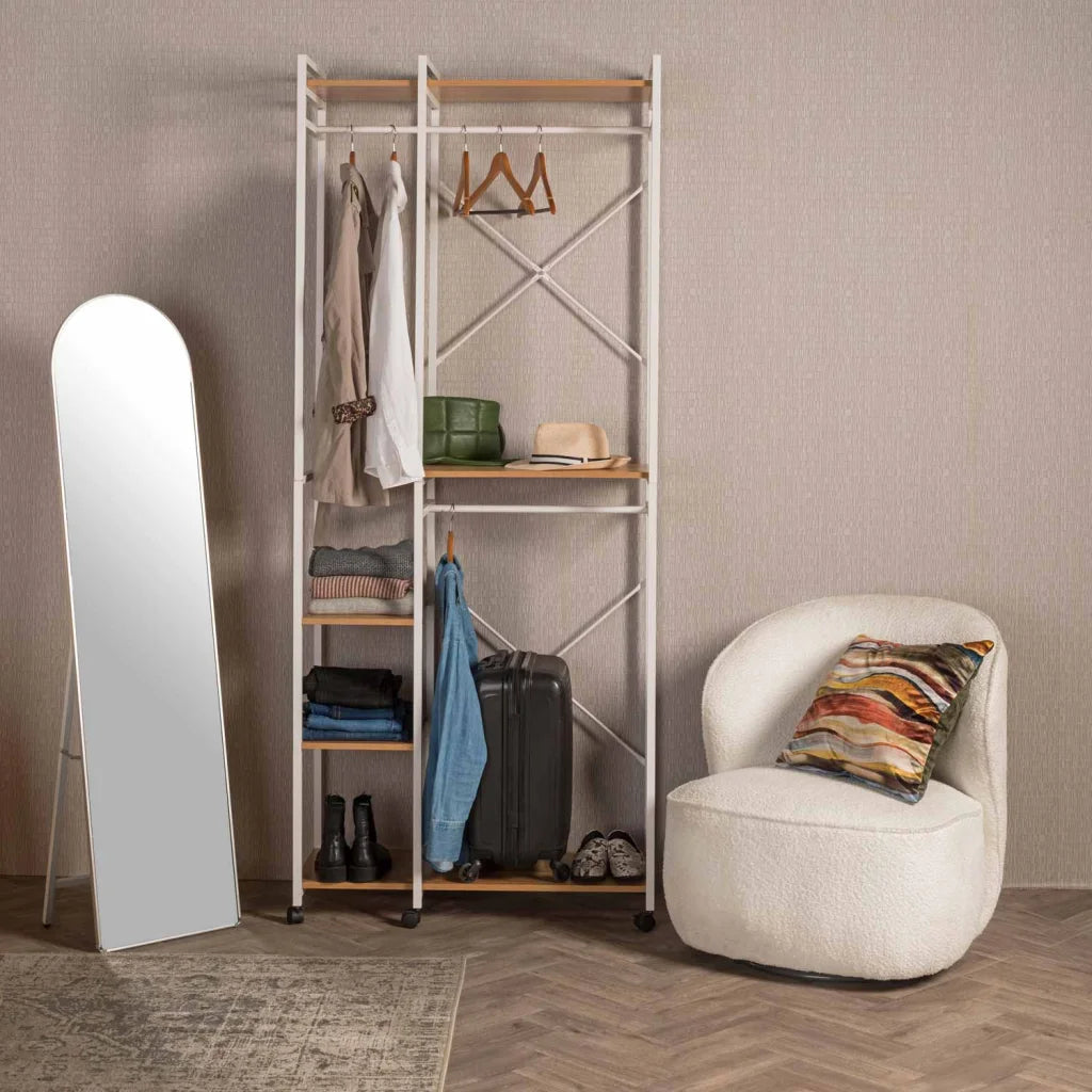 VEGA 160cm STANDING MIRROR - GOLD