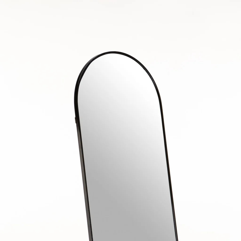 VEGA 160cm STANDING MIRROR - BLACK