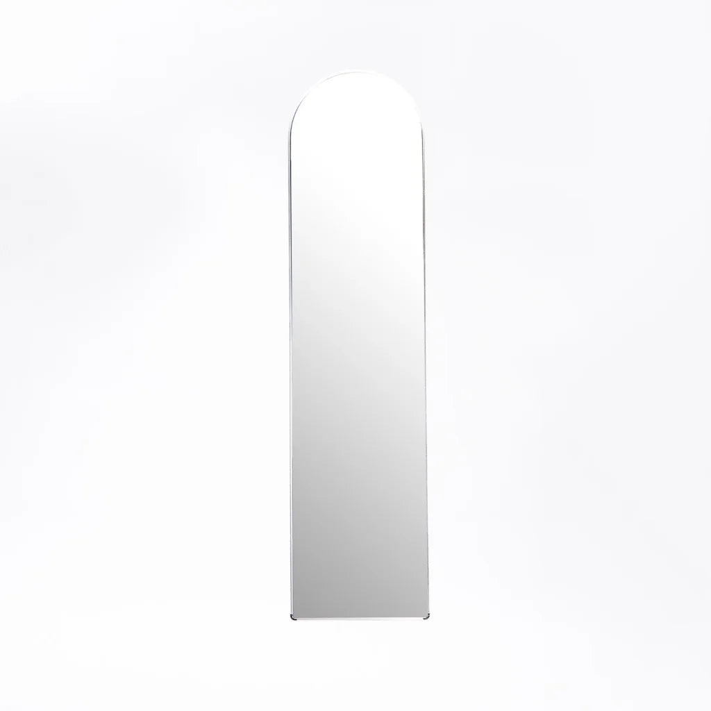 VEGA 160cm STANDING MIRROR - SILVER