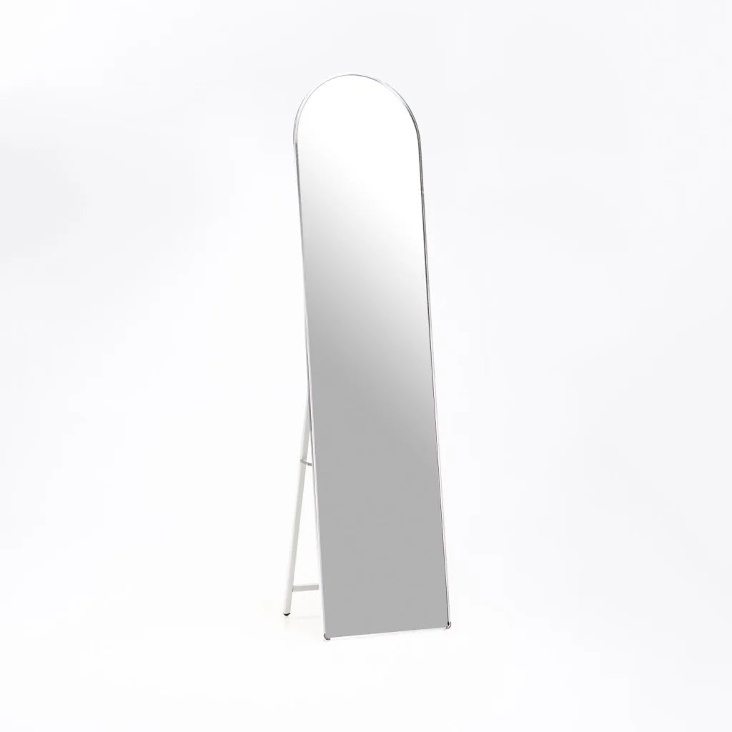 VEGA 160cm STANDING MIRROR - SILVER