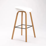 VEGAS LUXURY BARSTOOL - WHITE