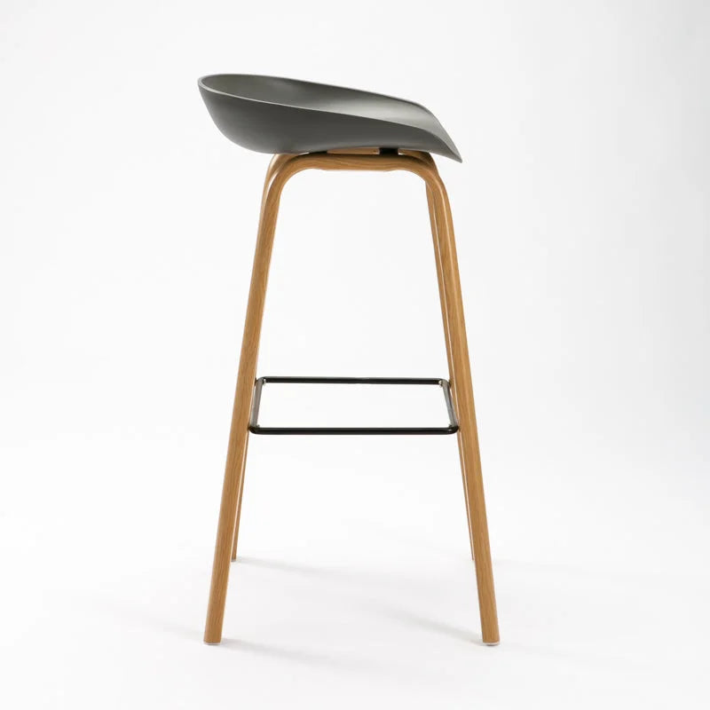 VEGAS LUXURY BARSTOOL - DARK GREY