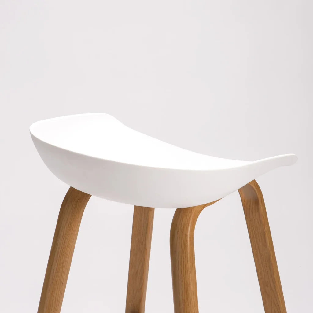 VEGAS LUXURY BARSTOOL - WHITE
