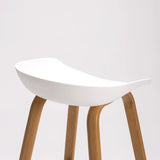 VEGAS LUXURY BARSTOOL - WHITE