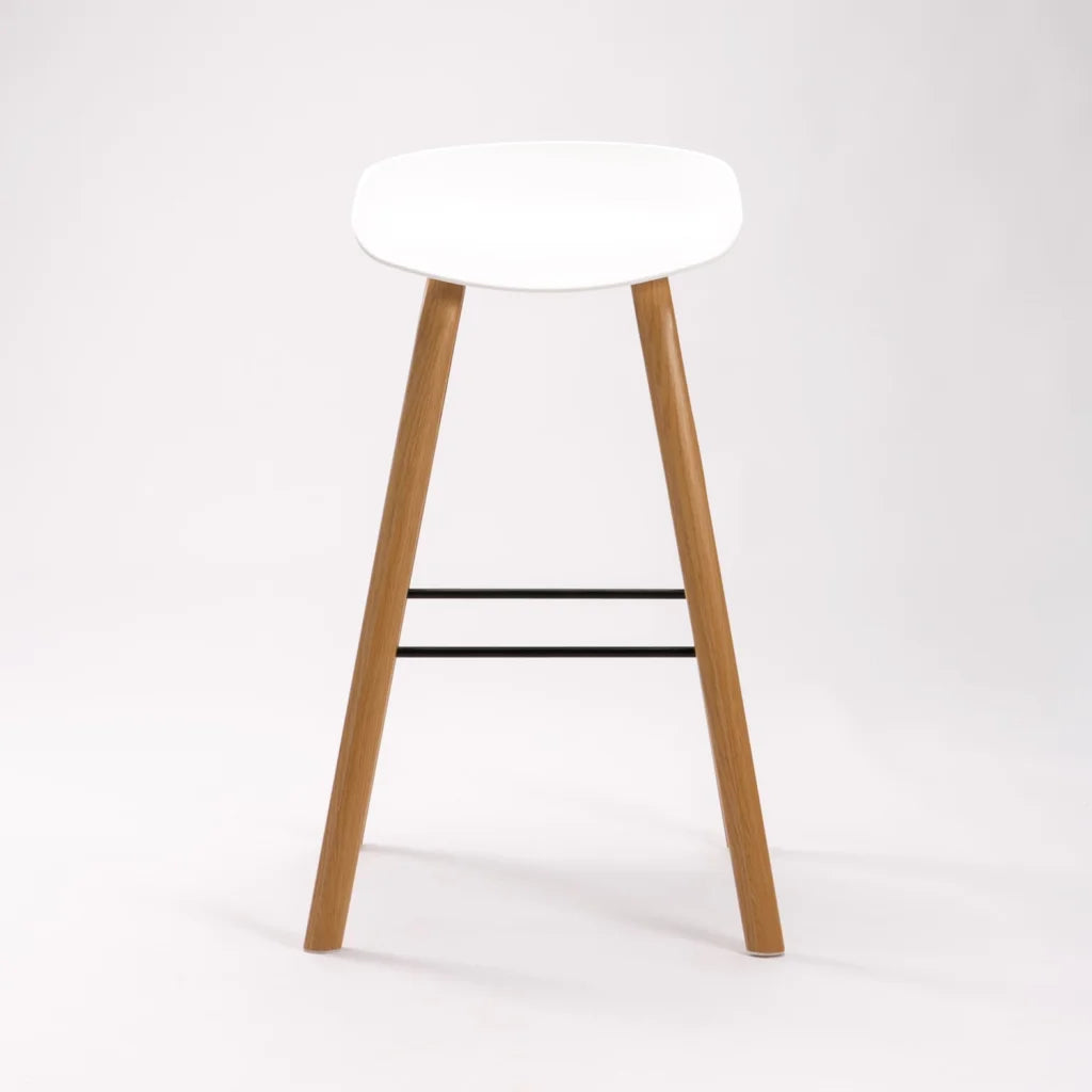 VEGAS LUXURY BARSTOOL - WHITE