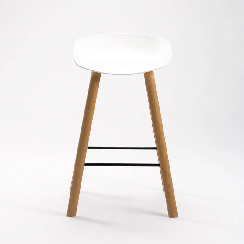 VEGAS LUXURY KITCHEN STOOL - WHITE