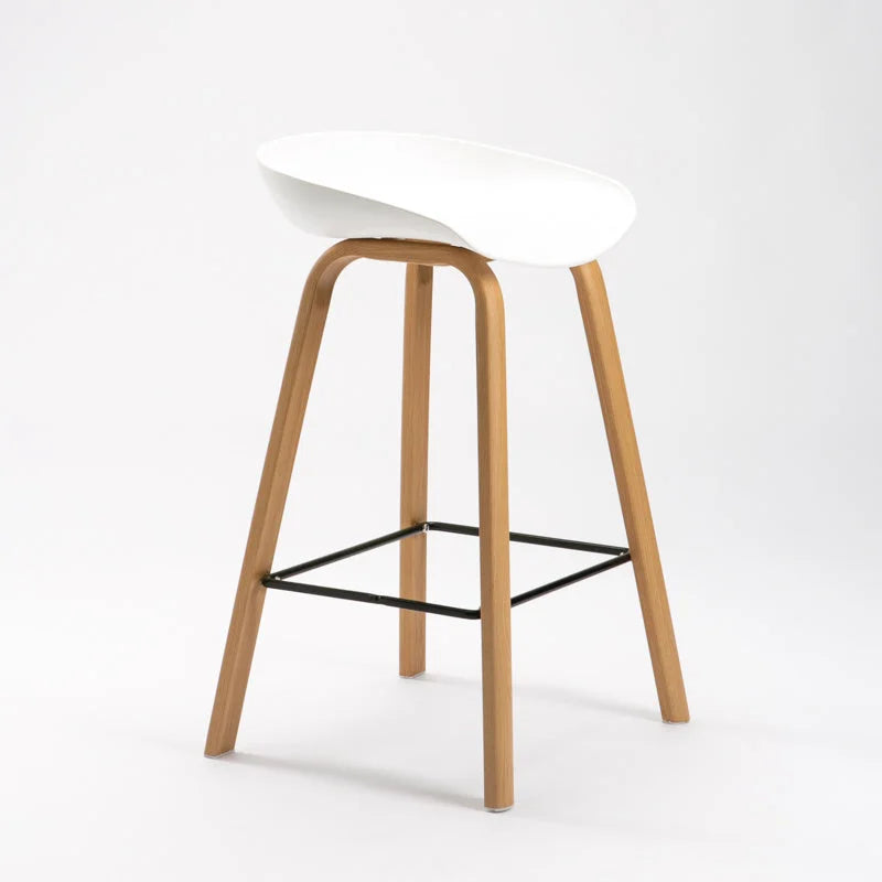 VEGAS LUXURY KITCHEN STOOL - WHITE