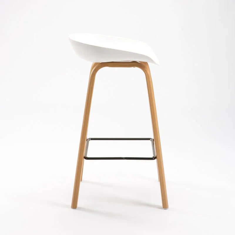 VEGAS LUXURY KITCHEN STOOL - WHITE