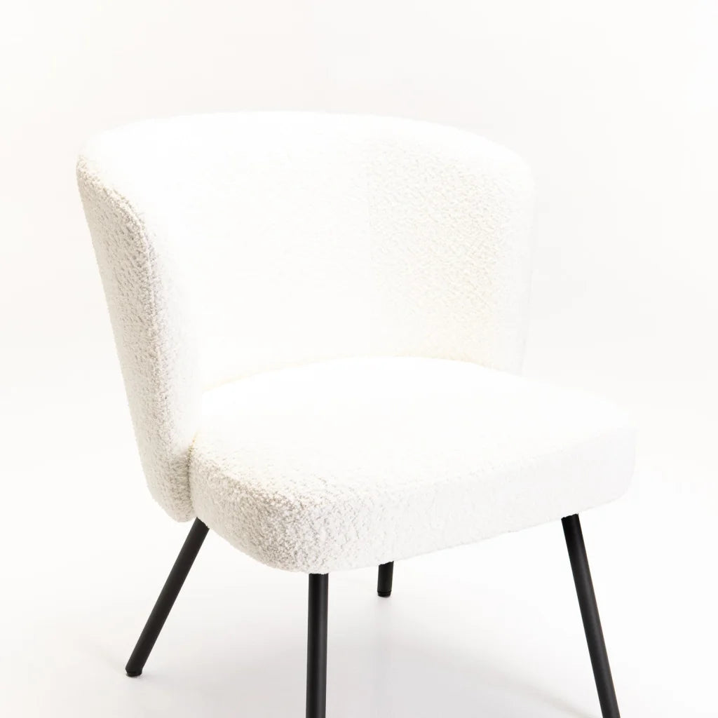 VIENNA FABRIC CHAIR - CREAM
