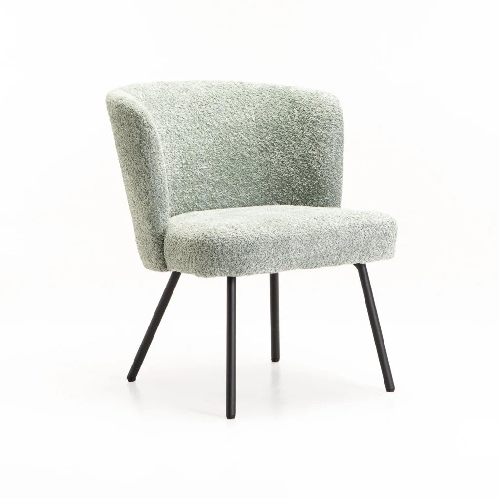VIENNA FABRIC CHAIR - MINT