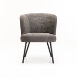 VIENNA FABRIC CHAIR - GREY