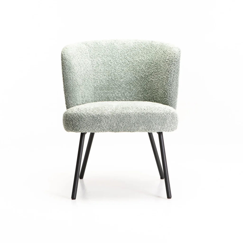 VIENNA FABRIC CHAIR - MINT