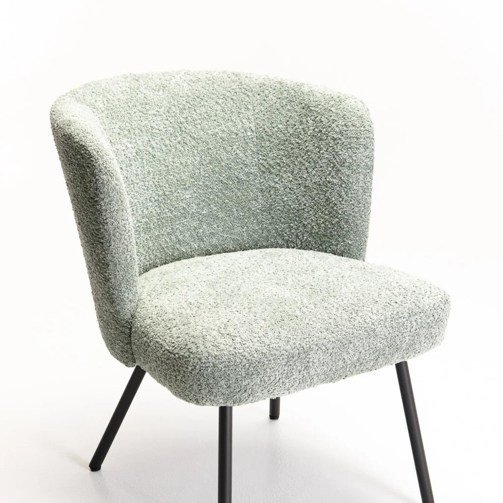 VIENNA FABRIC CHAIR - MINT
