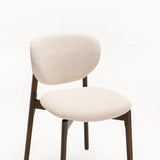 VIOLA WOODEN DINING CHAIR - WALNUT LEG