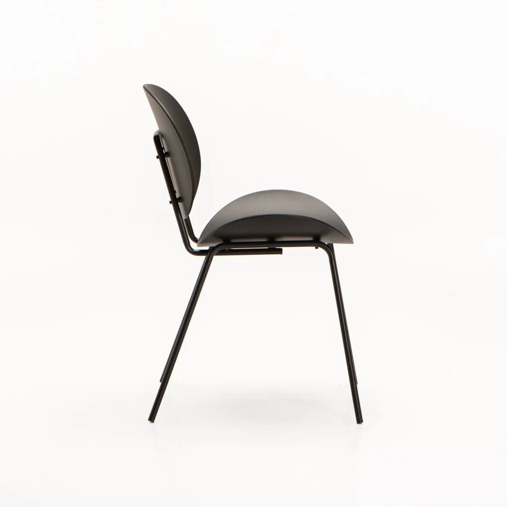 ZANE DINING CHAIR - BLACK