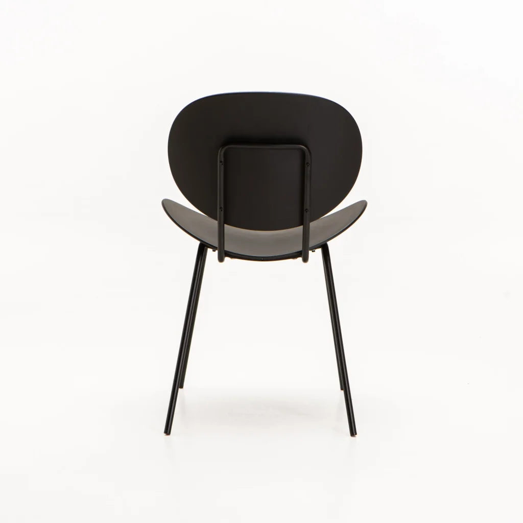 ZANE DINING CHAIR - BLACK