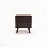 ZETA 2 DRAWER PEDESTAL - WENGE