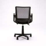 DELUXE OFFICE CHAIR OF528 - BLACK