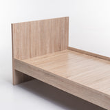 PLUTO SINGLE BED - LIGHT OAK
