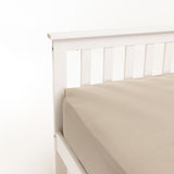 REMI DOUBLE BED - WHITE