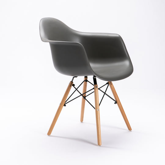 EMMY WOODEN LEG ARMCHAIR