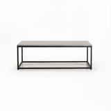 VIOLET 120x60cm COFFEE TABLE - GREY MARBLE