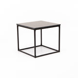SILO 50x50cm SIDE TABLE - BLACK