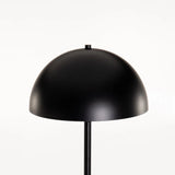 FLOOR LAMP-METAL DOME 150cm H - BLACK